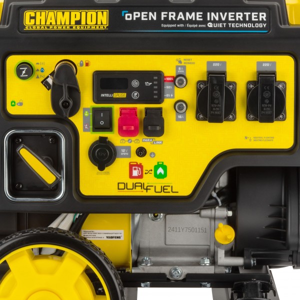 Гібридний інверторний генератор CHAMPION C4500i G (500574-UA)