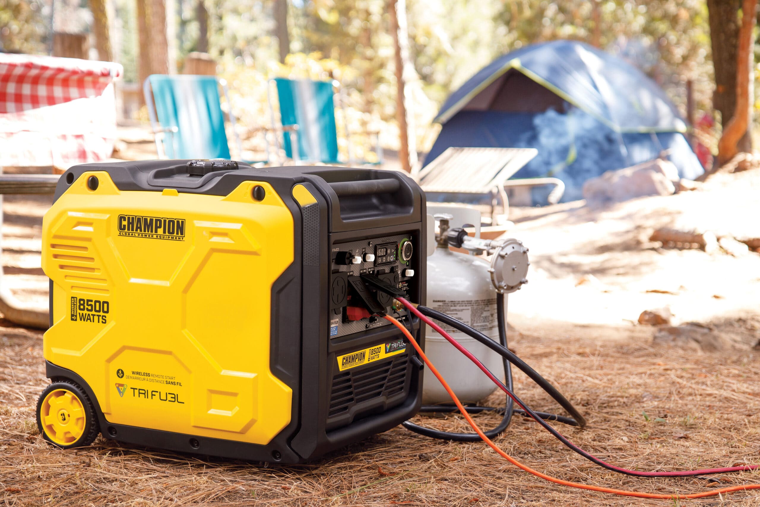 Технологія StartLINK генератора CHAMPION C8500iES Tri Fuel